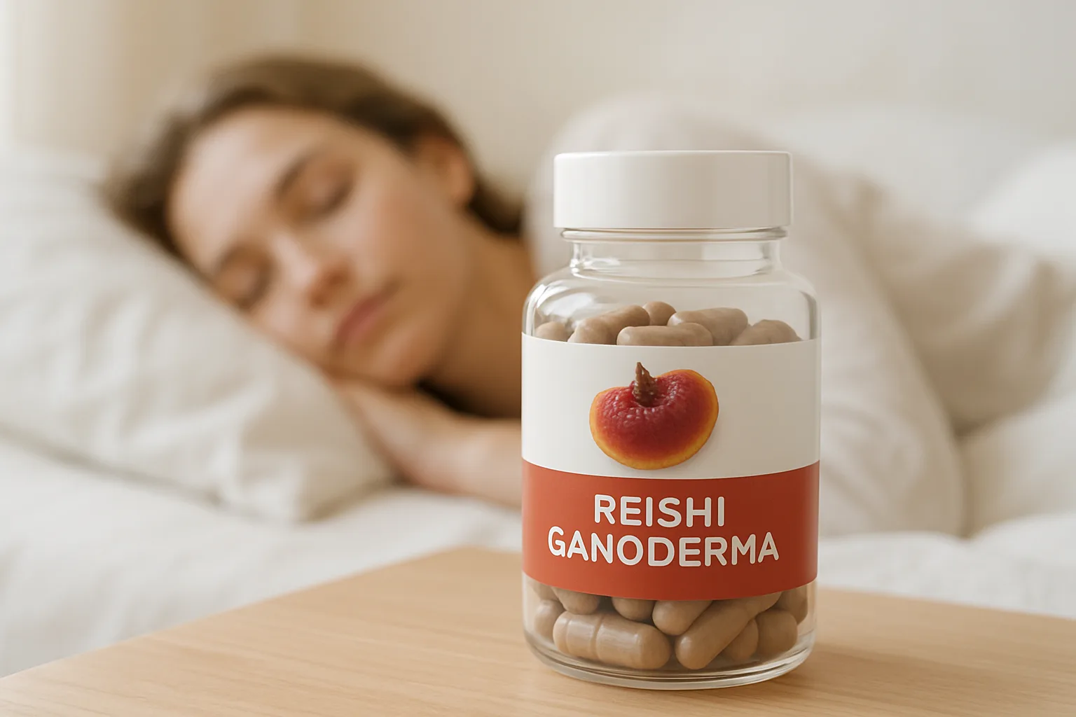 Frasco Reishi por 60 capsulas